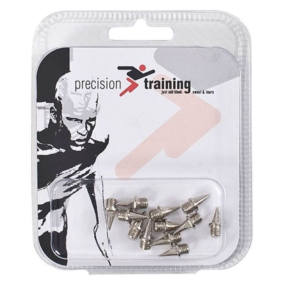 Precision Tartan Athletic Shoe Spikes (Pack of 12) / Silver